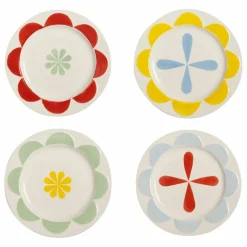 Outlet Assiettes Folk - Set de 4 Art De La Table