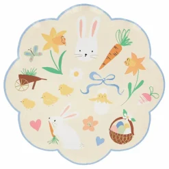 Sale Assiettes icône de Pâques - Set de 8 | Enfant Décoration De Fête