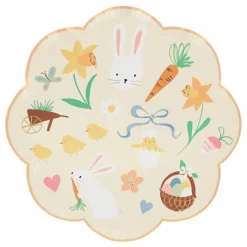 Sale Assiettes icône de Pâques - Set de 8 | Enfant Décoration De Fête