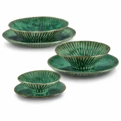 Sale Assiettes Verde Lanza, Pascale Naessens - Set de 2 | Art De La Table