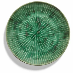Sale Assiettes Verde Lanza, Pascale Naessens - Set de 2 | Art De La Table