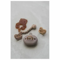 Best Attache-tétine en caoutchouc naturel et bois d'hévéa | Vaisselle, Tétines