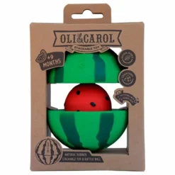 Sale Balle sonore 3 en 1 Wally la Pastèque Hochets Et Anneaux De Dentition|Jouets D'Éveil