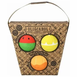 Discount Balles sensorielles Salade de fruits - Lot de 3 Hochets Et Anneaux De Dentition|Jouets D'Éveil