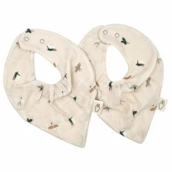 Clearance Bavoir bandana - Set de 2 | Bavoirs|Puériculture
