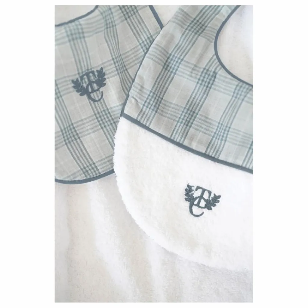 Sale Bavoir Twill de coton Bavoirs|Puériculture