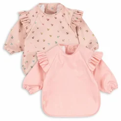 Bavoirs à manches Cherry Sparkle - Set de 2 | Bavoirs|Puériculture