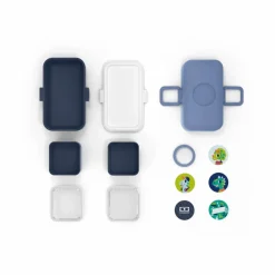 Bento enfant modulable 3 compartiments MB Tresor | Enfant Vaisselle Enfant