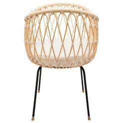 Sale Berceau Emil en rotin - Liens coton Berceaux|Lits Bébé