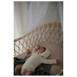 Sale Berceau Emil en rotin - Liens coton Berceaux|Lits Bébé