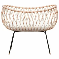 Best Berceau Emil en rotin - Liens cuir Berceaux|Lits Bébé