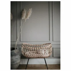 Best Berceau Emil en rotin - Liens cuir Berceaux|Lits Bébé