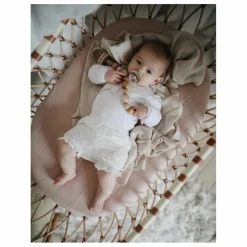 Best Berceau Emil en rotin - Liens cuir Berceaux|Lits Bébé