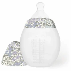 Sale Biberon en silicone médical et tétine physiologique Joanna Louise - x Liberty | Biberons|Puériculture
