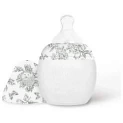 Online Biberon en silicone médical et tétine physiologique Toile de Jouy - x Tartine et Chocolat | Biberons|Puériculture