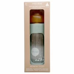 Sale Biberon en verre à col large avec housse de protection Débit moyen | Biberons|Puériculture