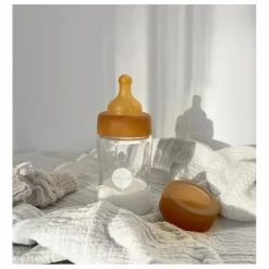 Clearance Biberons en verre à col large Débit lent - Lot de 2 Biberons|Puériculture