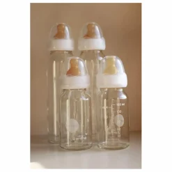 Biberons en verre borosilicate 120ml - Lot de 2 Biberons|Puériculture