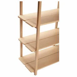 New Bibliothèque 5 niveaux en chêne FSC Meubles De Rangement