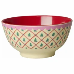 New Bol en mélamine Sapins | Enfant Vaisselle Enfant|Art De La Table