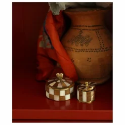 Boîte à carreaux Woody Circus | Petits Rangements