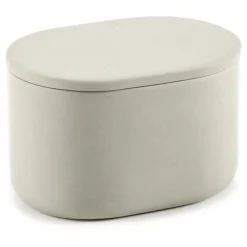 Outlet Boîte ovale avec couvercle | Salle De Bain