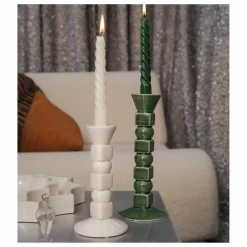 Outlet Bougeoir Anna en céramique craquelé petit format | Vases, Objets Déco