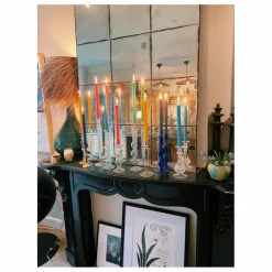 Hot Bougeoir Confetti en verre Vases, Objets Déco