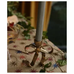 Hot Bougeoir en laiton Riley Ribbon | Vases, Objets Déco