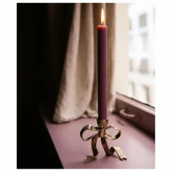 Hot Bougeoir en laiton Riley Ribbon | Vases, Objets Déco