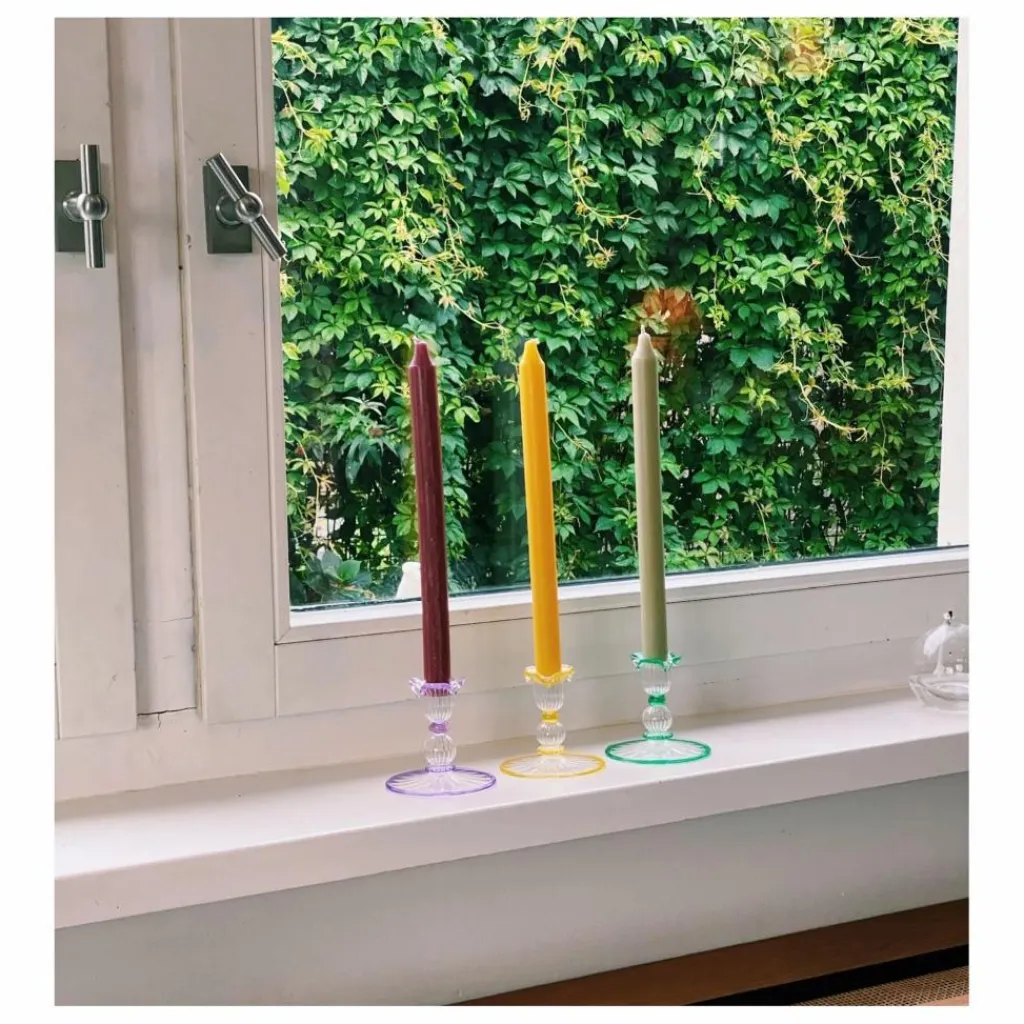 Clearance Bougeoir Jane en verre | Vases, Objets Déco