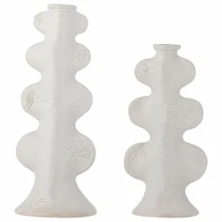 New Bougeoirs Cason en grès - Set de 2 | Vases, Objets Déco