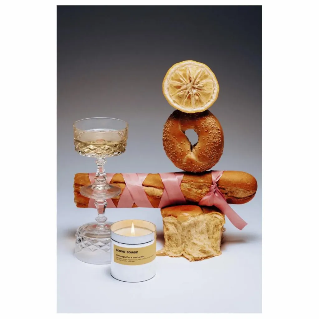 Outlet Bougie Champagne Fizz & Brioche Kiss - 250 g Homme Bougies, Senteurs|Bougies, Senteurs