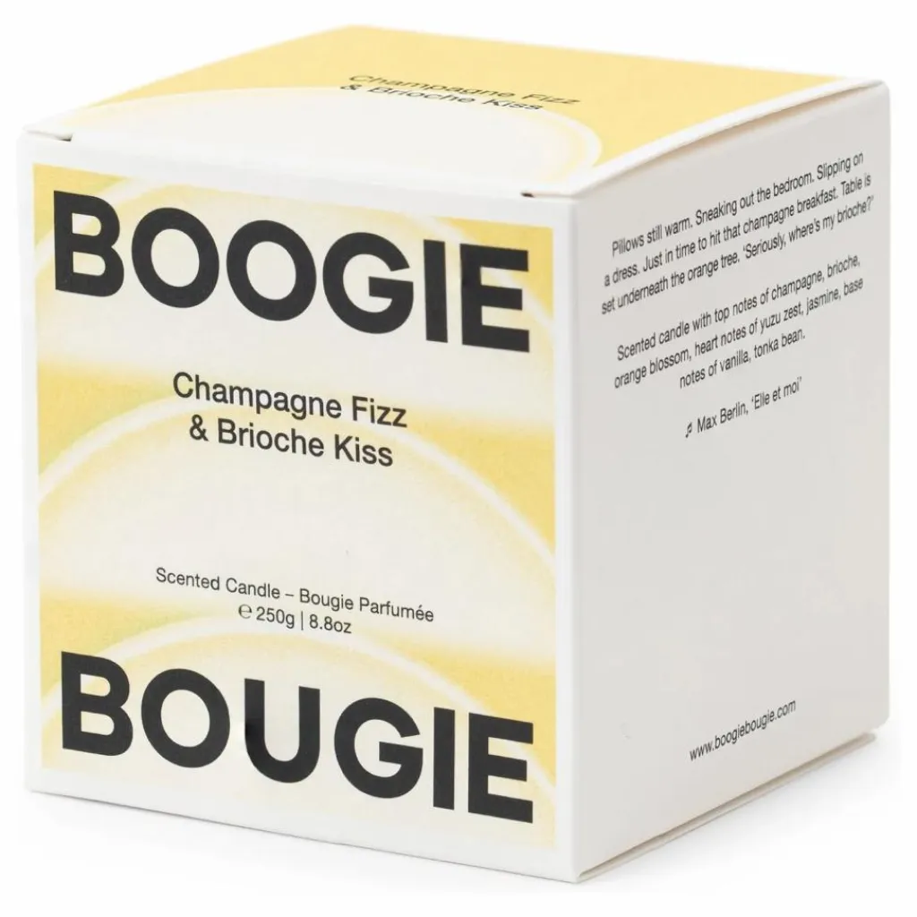 Outlet Bougie Champagne Fizz & Brioche Kiss - 250 g Homme Bougies, Senteurs|Bougies, Senteurs