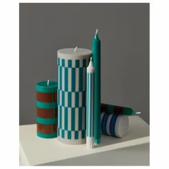 Online Bougie Column à Carreaux | Homme Bougies, Senteurs|Bougies, Senteurs