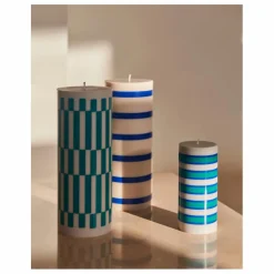 Hot Bougie Column à Rayures | Homme Bougies, Senteurs|Bougies, Senteurs