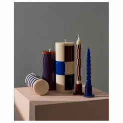 Hot Bougie Column à Rayures | Homme Bougies, Senteurs|Bougies, Senteurs