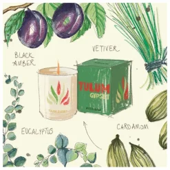 Hot Bougie en céramique Tulum | Homme Bougies, Senteurs|Bougies, Senteurs