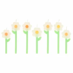 Clearance Bougies Marguerite - set de 6 Enfant Décoration De Fête