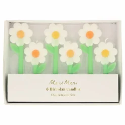 Clearance Bougies Marguerite - set de 6 Enfant Décoration De Fête