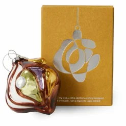 Online Boule de Noël anatomic ronde en verre Enfant Décoration De Fête