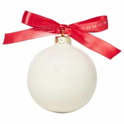 Best Boule de noël en porcelaine 2022 Enfant Décoration De Fête