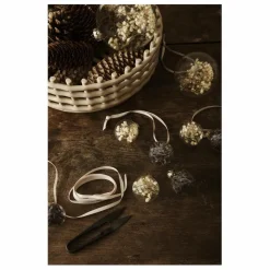 Sale Boule de noël Flora en verre - Set de 4 | Enfant Décoration De Fête