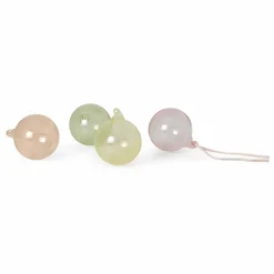 Sale Boules de Noël en verre - Set de 4 | Enfant Décoration De Fête