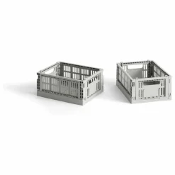 Best Cagettes pliables - Set de 2 | Petits Rangements