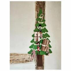 Hot Calendrier de l'avent Douglas en coton | Enfant Décoration De Fête