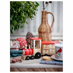 Calendrier de l'Avent Grunk en bois Enfant Décoration De Fête