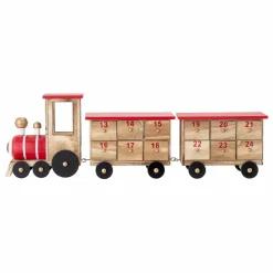 Calendrier de l'Avent Grunk en bois Enfant Décoration De Fête