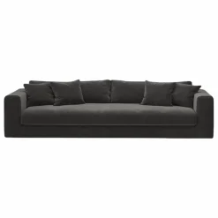 New Canapé 4 places Bellechasse light en velours gratté - 260 cm | Canapés, Fauteuils