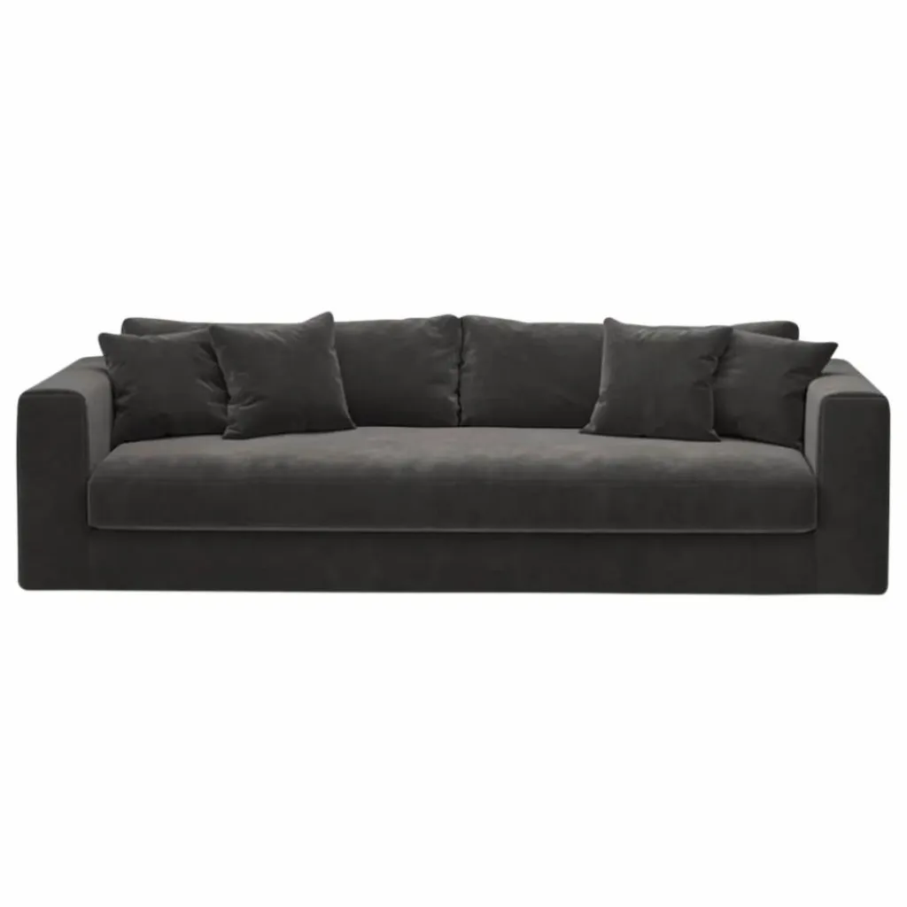 Hot Canapé 3 places Bellechasse light en velours gratté - 240 cm | Canapés, Fauteuils